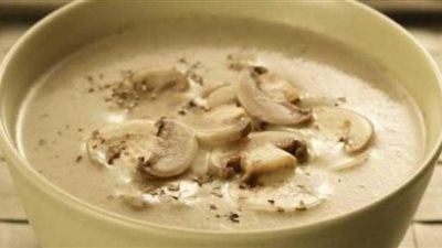طريقة إعداد شوربة الفطر بالكريمة