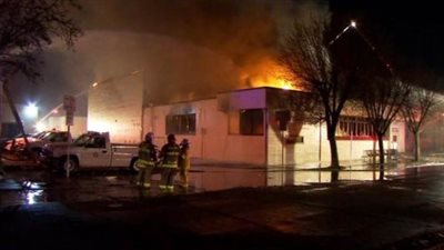 حريقان في القليوبية بسبب سوء الأحوال الجوية