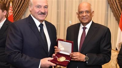 تفاصيل لقاء علي عبد العال ورئيس جمهورية بيلاروسيا