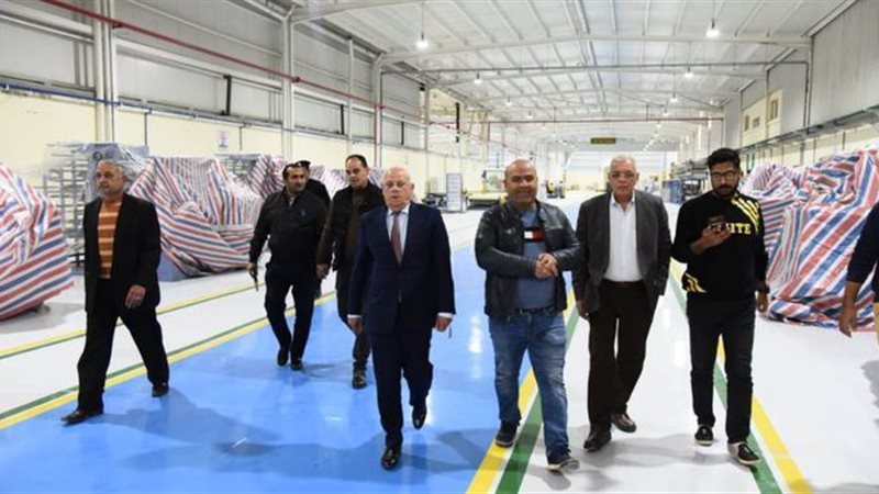 محافظ بورسعيد يتفقد