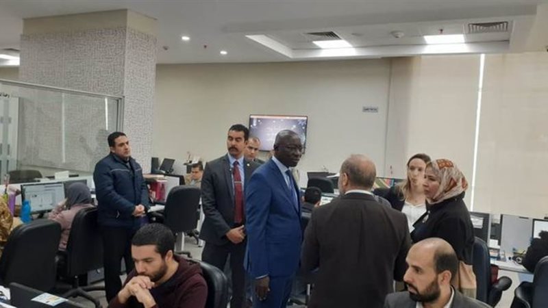 جانب من الزيارة