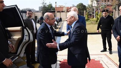 وزيرالعدل يصل بورسعيد لتفقد تطوير مجمع المحاكم | صور