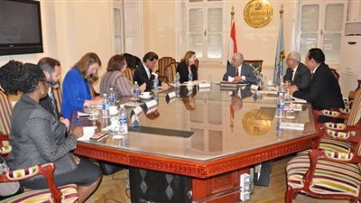 طارق شوقي يستقبل مساعد وزير الخارجية الأمريكي للشئون التعليمية والثقافية