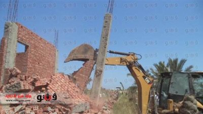 حملة مكبرة لإزالة المخالفات فى مدينة بدر