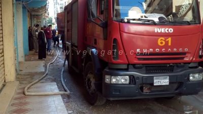 السيطرة على حريق شقة في العجمي بالإسكندرية| صور