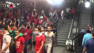 المترو يشدد إجراءات التأمين.. والغرامة بانتظار المخالفين من جمهور الأهلي والزمالك