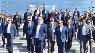 العاصمة الإدارية تستقبل السيسي والرئيس البيلاروسي.. يتفقدان مدن الثقافة والرياضة والحي الحكومي.. ومعرض مجلس الأعمال