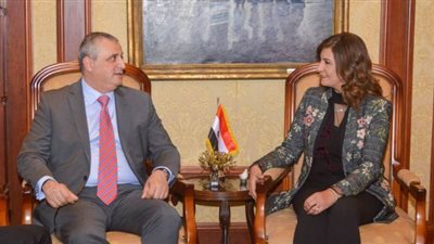 تفاصيل لقاء نبيلة مكرم مع نائب وزير الخارجية الأرميني