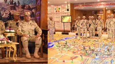 رئيس الأركان يشهد المرحلة الرئيسية لمشروع مراكز القيادة الخارجي 