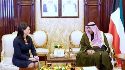 رانيا المشاط تبحث مع وزير الخارجية الكويتي سبل تعزيز العلاقات الثنائية بين البلدين | صور