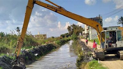 ري البحيرة تنتهي من تطوير مصرفين بكوم حمادة