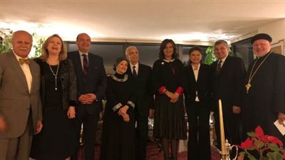 وزيرة الهجرة تصل أمريكا وتلتقي عددا من رموز الجالية المصرية بشيكاغو