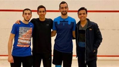 جامعة طنطا تفوز بذهبية بطولة الجامعات في الإسكواش