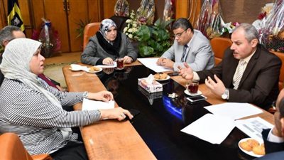 تفعيل الاختبارات الإلكترونية بجامعة قناة السويس