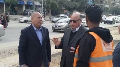 محافظ القاهرة يتفقد أعمال التطوير بجسر السويس | صور