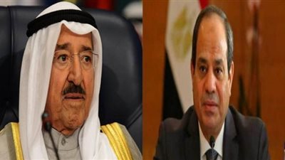 السيسي يهنئ أمير الكويت بالعيد الوطني