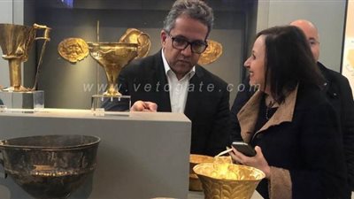 تفاصيل جولة وزير السياحة والآثار بالمتاحف الكبري في أثينا/ صور