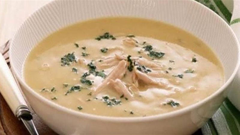 شوربة المشروم بالكريمة