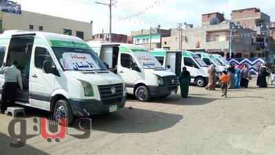 خطة القوافل الطبية العلاجية خلال شهر مارس بالدقهلية
