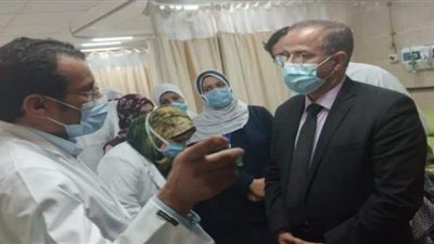 بدء تشغيل خدمات وحدة غسيل كلى مستشفى كفر شكر المركزي