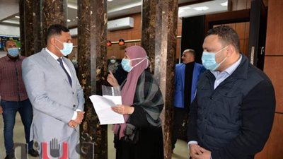 محافظ الدقهلية يتفقد اعمال المركز التكنولوجى | صور