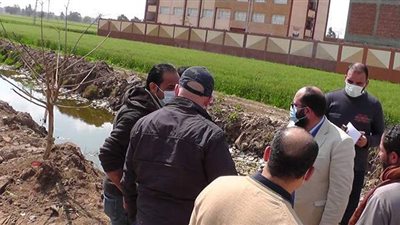 محافظ الغربية يتابع أعمال مشروع تطوير مصرف كتشنر
