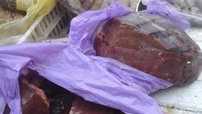 ضبط 80 كيلو لحوم فاسدة بأسواق دمياط
