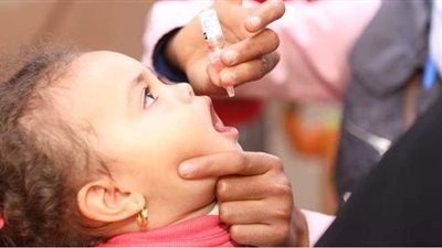 الصحة: تطعيم 15 مليونا و627 ألف طفل ضد شلل الأطفال