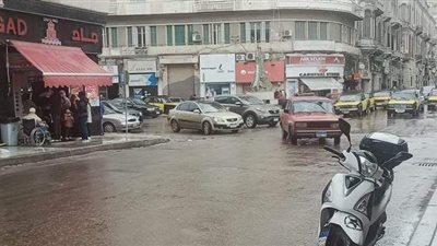 أمطار متوسطة على الإسكندرية ورفع حالة الطوارئ