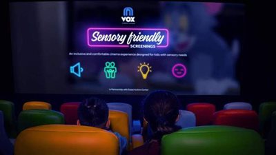 عروض سينمائية لملائمة احتياجات الأطفال مصابي التوحد