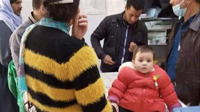 تطعيم 977 ألف طفل ضد شلل الأطفال بمراكز المنيا