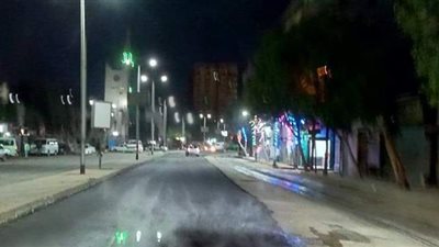 رصف ربيع الجيزاوي من كنيسة العذراء حتى أم المصريين |صور