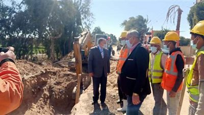متابعة مشروعات المياه بساحل سليم بأسيوط ضمن مبادرة تطوير الريف | صور