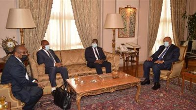 سامح شكري يبحث مع وزير خارجية جزر القمر العلاقات الثنائية