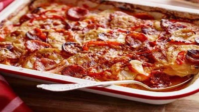 طريقة عمل صينية البطاطس