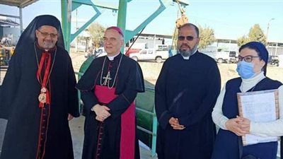 سفير الفاتيكان في زيارة للمنيا لمدة 6 أيام | صور