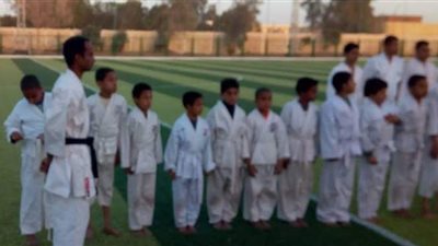 الرياضة تتابع أنشطة اتحاد الكاراتيه بالواحات البحرية