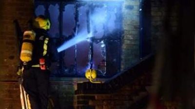 السيطرة على حريق مخبز بفاقوس في الشرقية | صور