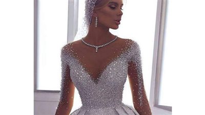 فساتين الزفاف الكريستال أحدث صيحات ٢٠٢١ | صور