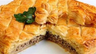 طريقة عمل الرقاق باللحمة المفرومة