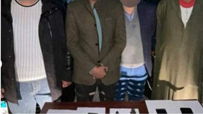 ضبط تماثيل أثرية بحوزة تشكيل عصابي ومقاطع فيديو لقطع أخرى بالنزهة