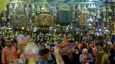 ضبط 132 ألف فانوس رمضان مجهول المصدر داخل مخزن بالمقطم