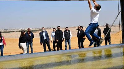 وزير الرياضة يشهد سباق التحدي تاف مادر Tough Mudder
