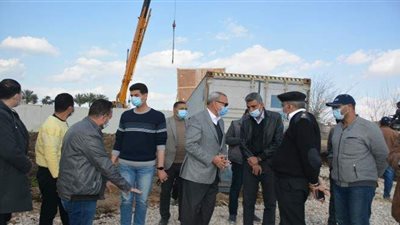 توريد تانك أكسجين بسعة 11 ألف لتر إلى حميات بنها