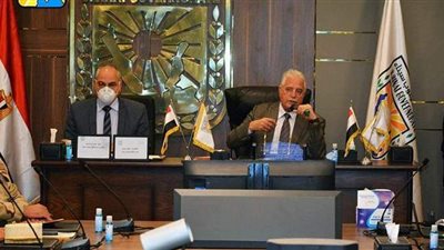 خالد فودة يناقش مع المجلس التنفيذي استعدادات العيد القومي لجنوب سيناء