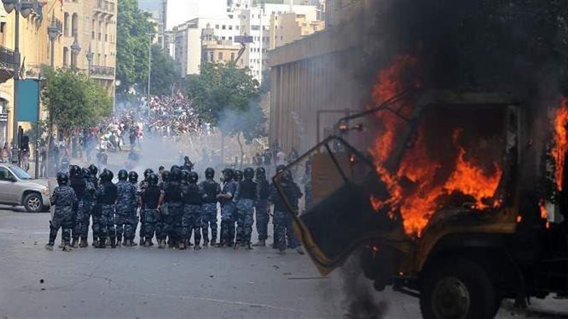 تظاهرات لبنان