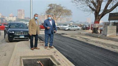 محافظ القليوبية يتابع أعمال تطوير الكورنيش بتكلفة 38 مليون جنيه