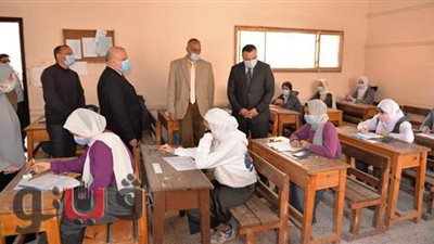 نائب محافظ الدقهلية يتفقد لجان امتحانات الشهادة الإعدادية