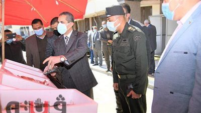 محافظ الغربية يشهد انطلاق أول منافذ السلع المتحركة