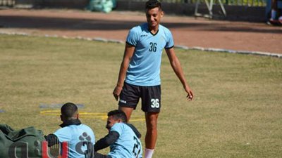 التفاؤل يسيطر علي المران الرئيسي للمحلة قبل مباراة الاتحاد | صور